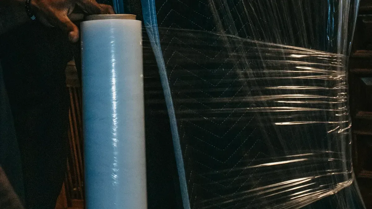 Bulldog Movers wrapped furniture protection for Aspen Hill moving services