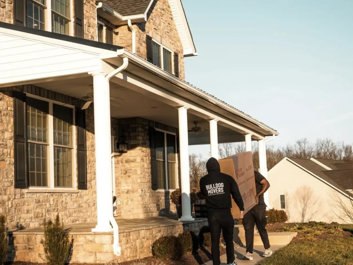 Bulldog Movers suburban home moving support for Fairfax moving customers