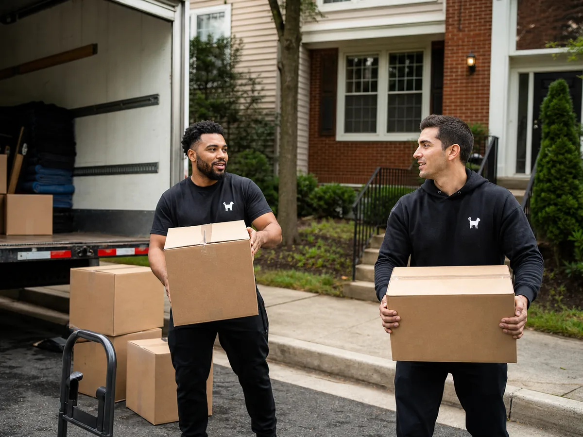 Bulldog Movers local moving crew coordination for Northern Virginia moving customers